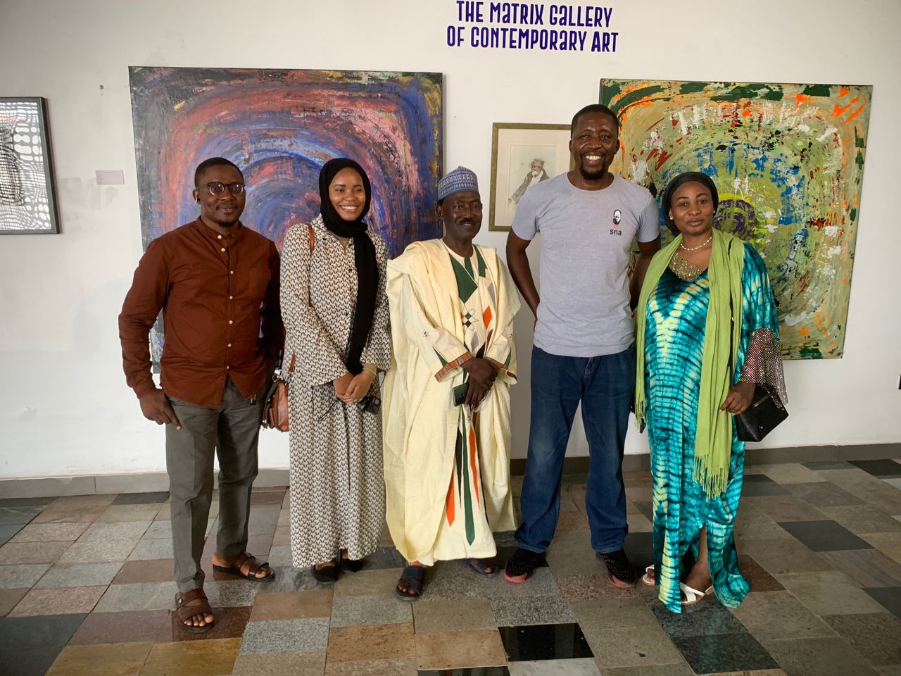 A Day at the Matrix Gallery- Open Mic Nigeria